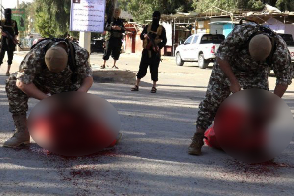 ذبح دسته جمعی مردان سوری به دست داعش + عکس ذبح دسته جمعی مردان سوری به دست داعش + عکس