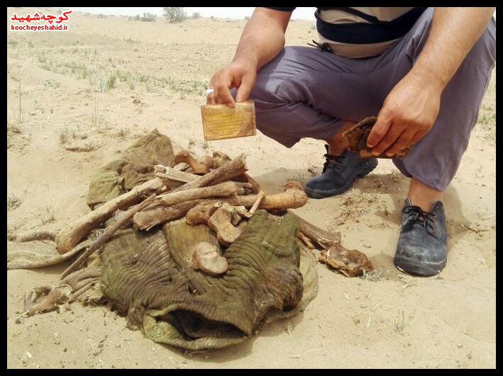 کشف پیکر یک شهید در کشف پیکر یک شهید در