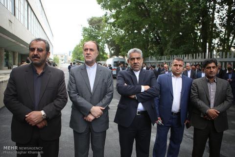 تشییع پیکر مرحوم حسین‌زاده منتخب مراغه+عکس