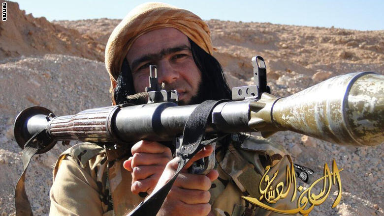 رمبوی داعشی‌ها پیش از 