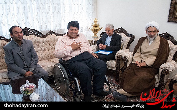 عکس/ روزی برای جانبازان