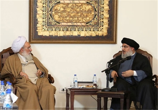 دیدار آیتالله مجتهد شبستری با سیدحسن +عکس دیدار آیتالله مجتهد شبستری با سیدحسن +عکس