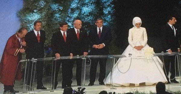ازدواج دختر اردوغان با حضور داوود اوغلو + عکس ازدواج دختر اردوغان با حضور داوود اوغلو + عکس