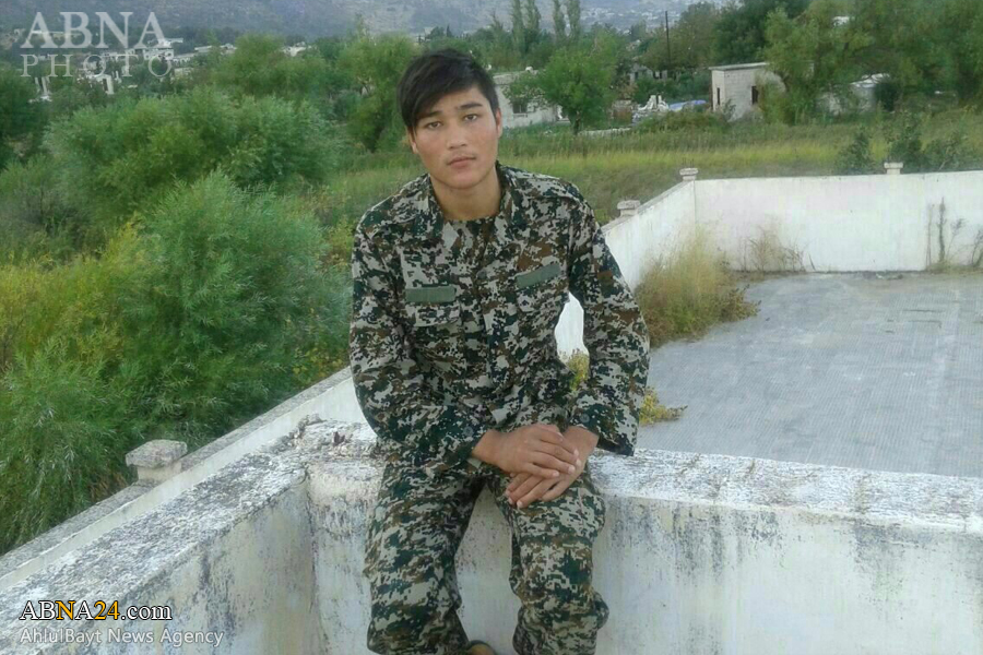 شهادت یک رزمنده لشکر فاطمیون در سوریه+ عکس شهادت یک رزمنده لشکر فاطمیون در سوریه+ عکس