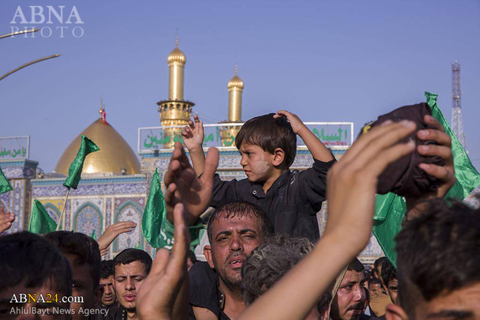عکس/ عزاداری وفات حضرت زینب(س) در کربلای معلی