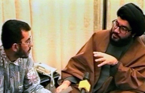 شهید صلاح غندور در کنار سیدحسن نصرالله+عکس