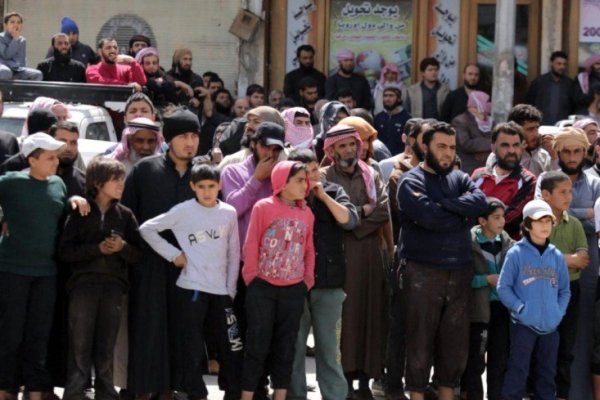 اعدام فجیع دو مرد سوری به دست داعش + تصاویر اعدام فجیع دو مرد سوری به دست داعش + تصاویر