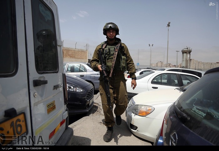 عکس/ محل شهادت خواهر و برادر فلسطینی