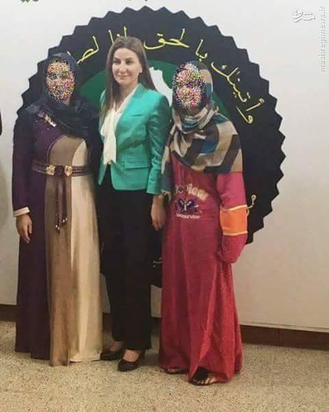 آزادی دو زن کرد از زندان داعش+عکس آزادی دو زن کرد از زندان داعش+عکس