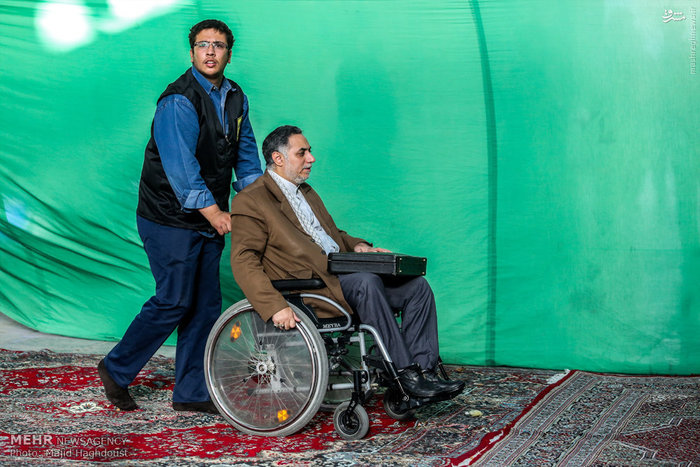عکس/ بزرگداشت شهدا و جانبازان مدافع حرم