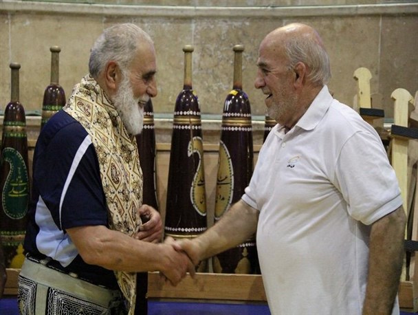 علیاکبر ناطق نوری نماد پلهوانی گرفت + تصاویر علیاکبر ناطق نوری نماد پلهوانی گرفت + تصاویر