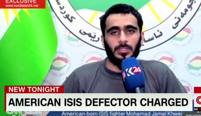 انتقال داعشی آمریکایی پس از دستگیری+عکس انتقال داعشی آمریکایی پس از دستگیری+عکس