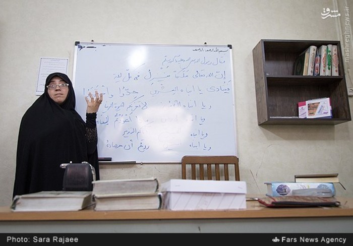 عکس/ زنی با شغل انبیاء عکس/ زنی با شغل انبیاء