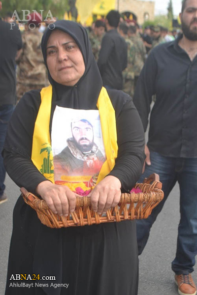 تشییع پیکر رزمنده حزب الله در جنوب لبنان + تصاویر تشییع پیکر رزمنده حزب الله در جنوب لبنان + تصاویر