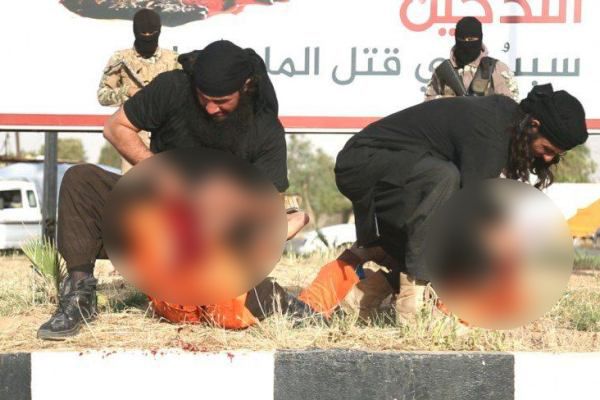 ذبح 5مرد عراقی توسط داعش + تصاویر ذبح 5مرد عراقی توسط داعش + تصاویر
