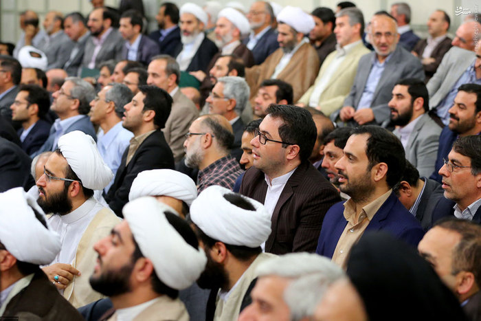 تصاویر/دیدار اساتید دانشگاه‌ها با رهبر انقلاب