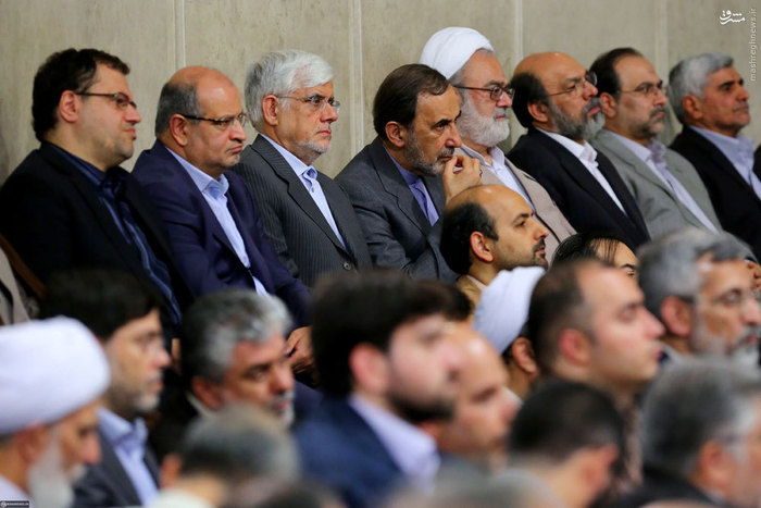 تصاویر/دیدار اساتید دانشگاه‌ها با رهبر انقلاب