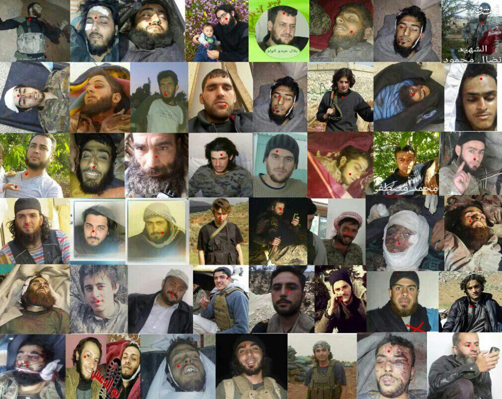 40 کشته ارتش آزاد در درگیری با مدافعان حرم+عکس 40 کشته ارتش آزاد در درگیری با مدافعان حرم+عکس