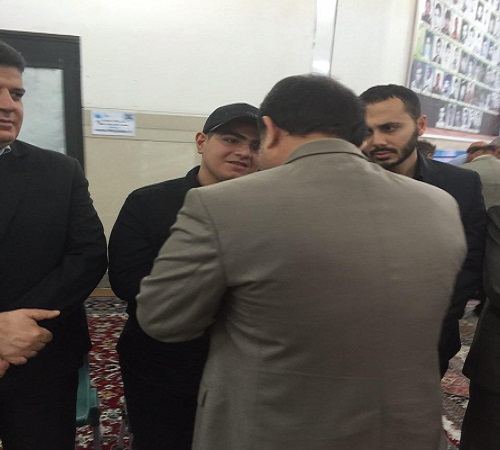 فرزند شهید مصطفی بدرالدین در تهران +عکس فرزند شهید مصطفی بدرالدین در تهران +عکس
