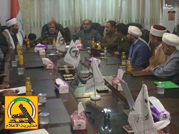 حضور علمای اهل سنت عراق در عملیات فلوجه+عکس حضور علمای اهل سنت عراق در عملیات فلوجه+عکس