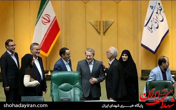 عکس/ وقتی لاریجانی 