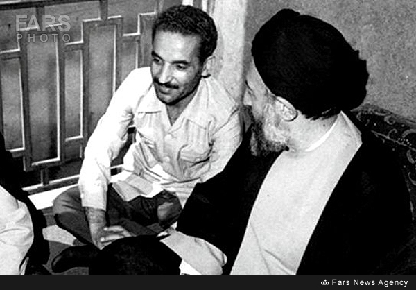 شهیدان رجایی و بهشتی در کنار هم +عکس
