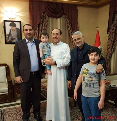 حاج قاسم در منزل 