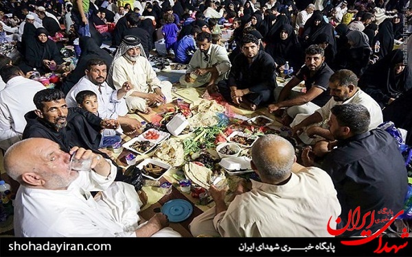 عکس/ سفره‌های افطار شهر کربلا