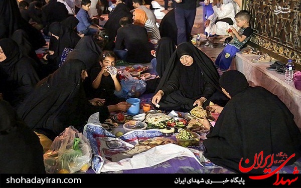 عکس/ سفره‌های افطار شهر کربلا