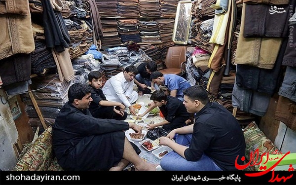 عکس/ سفره‌های افطار شهر کربلا