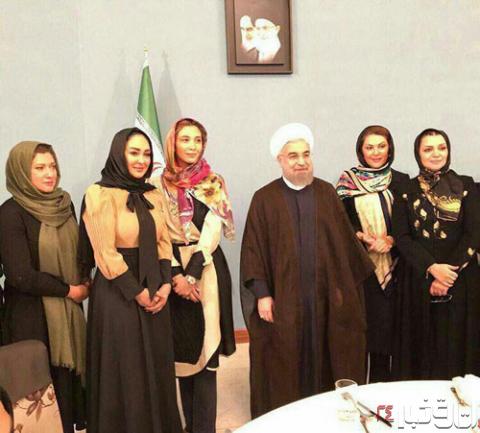 عکس یادگاری بازیگران زن با عکس یادگاری بازیگران زن با