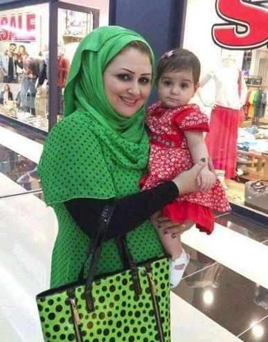 سلفی مادر و کودک قبل از شهادت + عکس