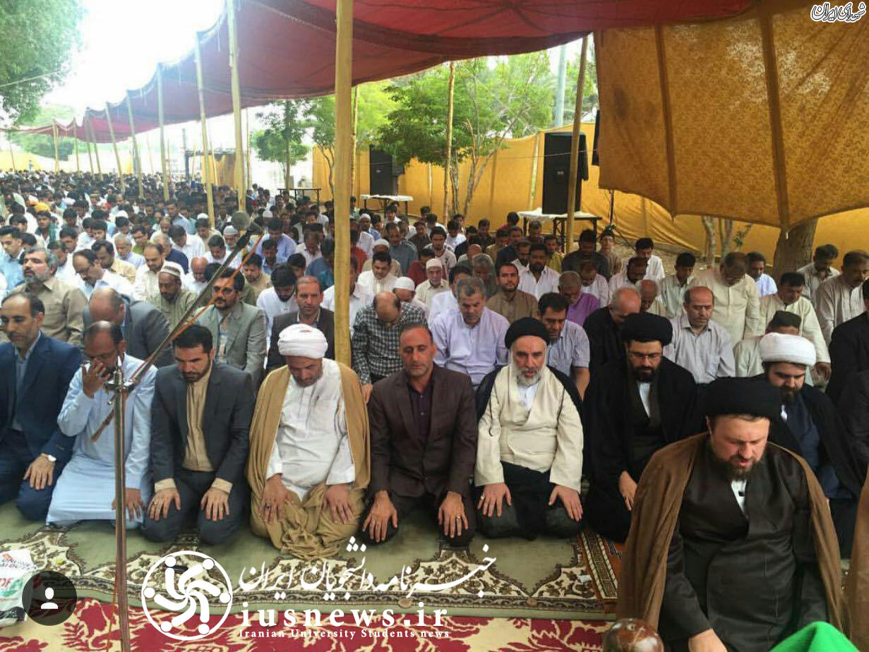نماز عید فطر به امامت سیدحسن خمینی+عکس