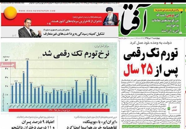 تناقض روزنامه‌های اصلاح‌طلب درباره نرخ تورم