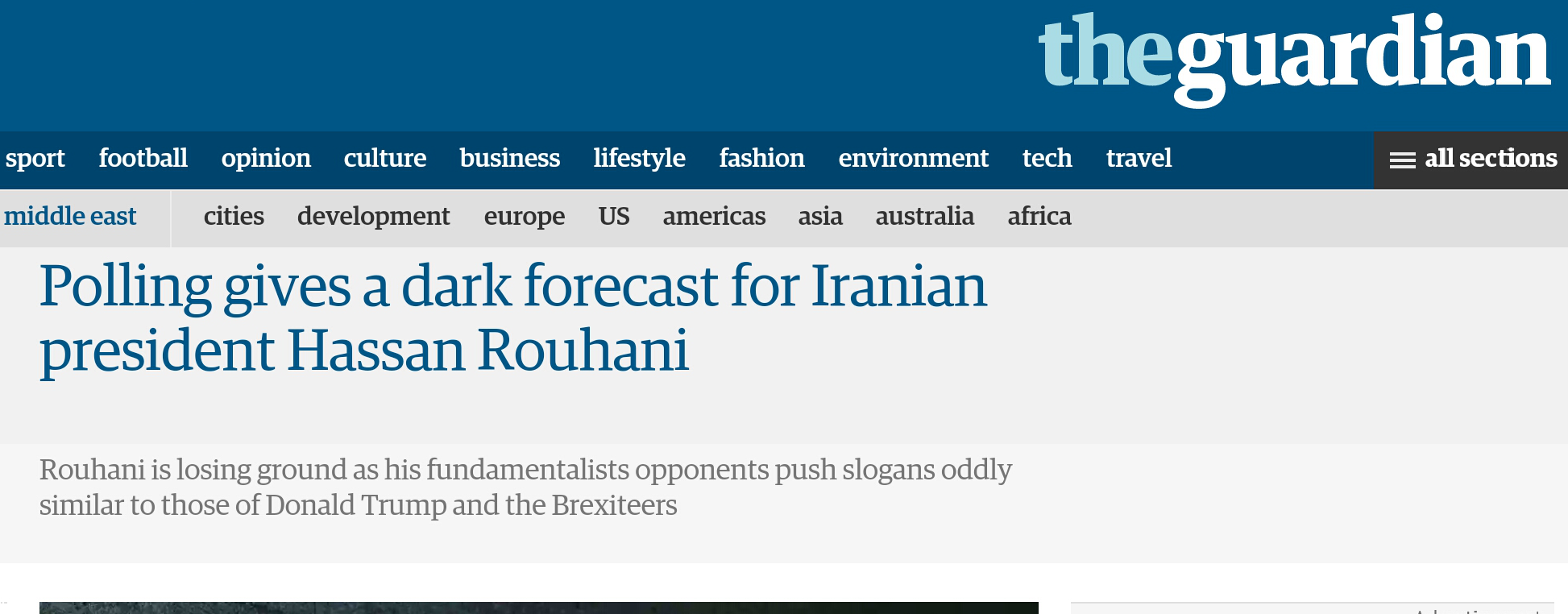 گاردین:روحانی با گاردین:روحانی با