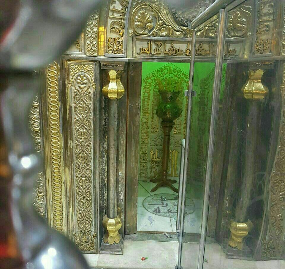 محل ضربت خوردن امام علی(ع) در مسجد+عکس