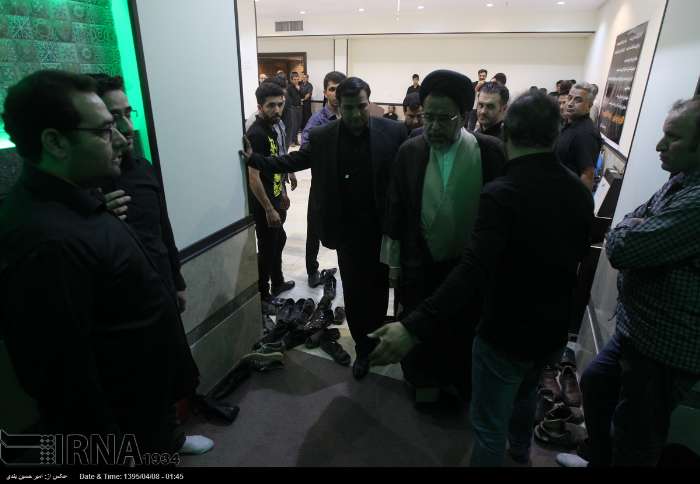 مراسم وداع با علی دادمان در نازی آباد +تصاویر