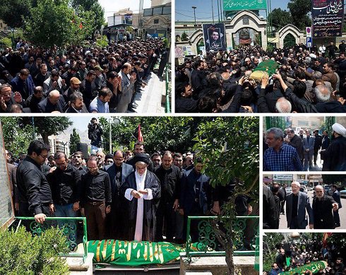 پیکر فرزند شهید دادمان در تهران تشییع شد پیکر فرزند شهید دادمان در تهران تشییع شد