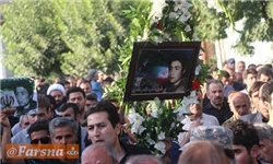 پیکر شهید سید ناصر ناصری تشییع شد پیکر شهید سید ناصر ناصری تشییع شد