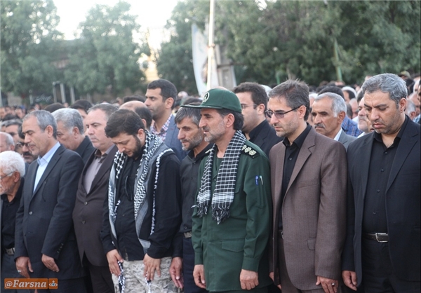 پیکر شهید سید ناصر ناصری تشییع شد پیکر شهید سید ناصر ناصری تشییع شد