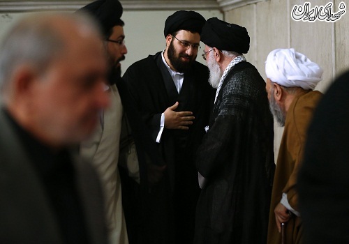 احوالپرسی رهبر انقلاب از سیدعلی خمینی+عکس