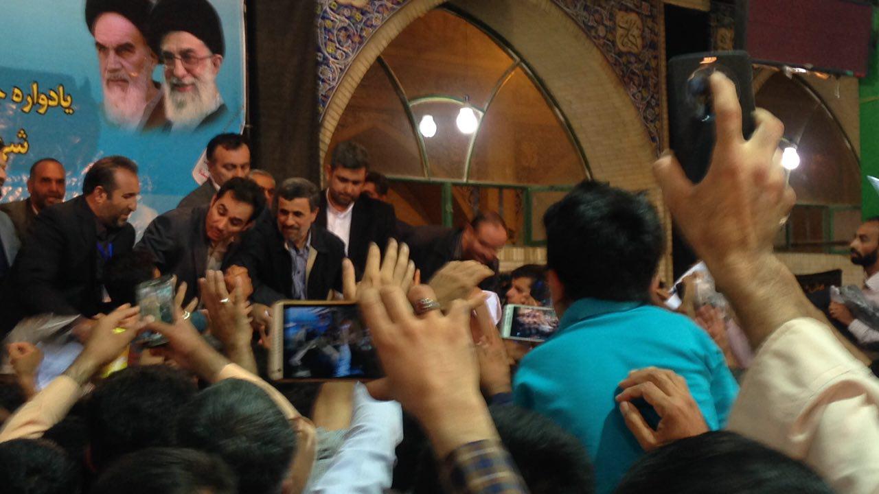 متن کامل سخنرانی احمدینژاد در بافق +تصاویر متن کامل سخنرانی احمدینژاد در بافق +تصاویر