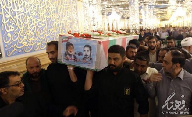 استاد رحیم‌ پورازغدی در تشییع بابا رجب +عکس
