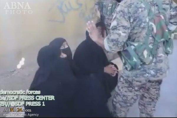 خروج ناکام داعش با لباس زنانه از منبج + عکس خروج ناکام داعش با لباس زنانه از منبج + عکس