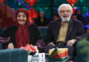 حرفهای شیرین همسر مشایخی در خندوانه حرفهای شیرین همسر مشایخی در خندوانه