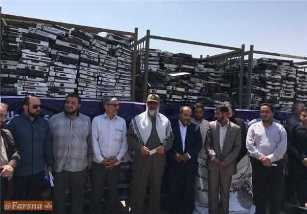 امحاء صدهزار دستگاه ماهواره جمع‌آوری شده+عکس