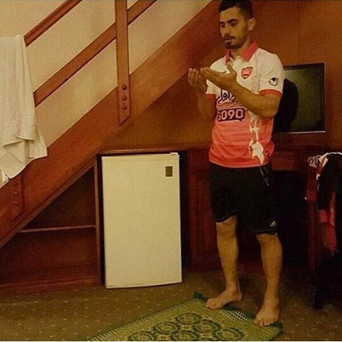 ستاره پرسپولیس در حال 