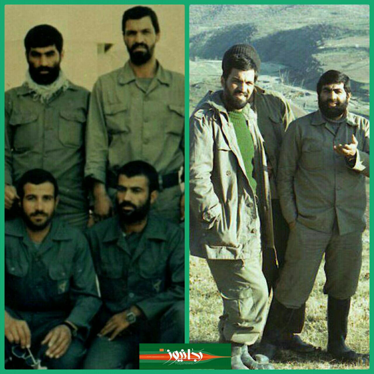 حاج احمد غلامی در دوران دفاع مقدس +عکس