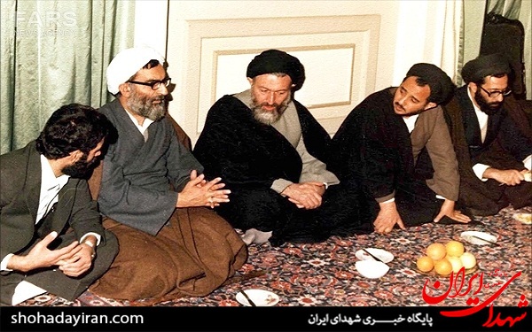 شهید بهشتی و مرحوم آیت‌الله طبسی+عکس