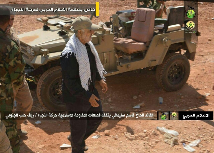 حضور حاج قاسم در جنوب شهر حلب+تصاویر